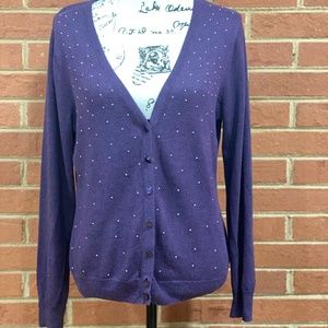 Merona Studded Cardigan - Size L